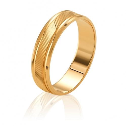 Золотое обручальное кольцо ОК327