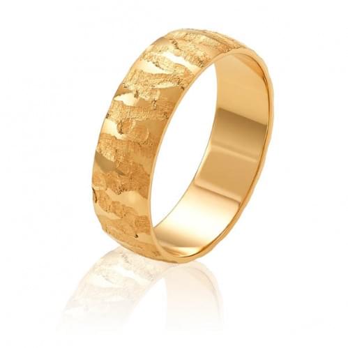 Золотое обручальное кольцо ОК328