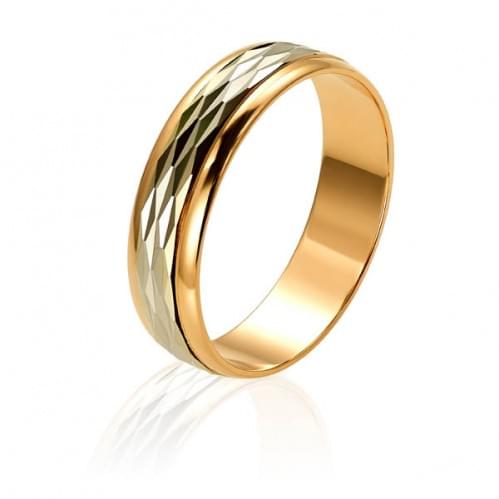 Золотое обручальное кольцо ОК332