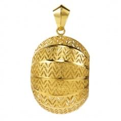 Кулон подвеска из лимонного золота (Флорентино - Collection Florentino)