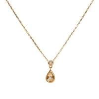 Золоте кольє зі вставкою