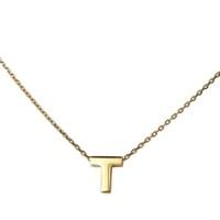 Золотое колье-буква Золотое колье-буква