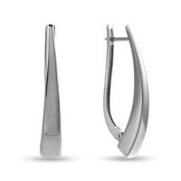 Серьги из белого золота