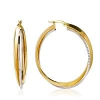 Золотые серьги (Флорентино - Collection Florentino)