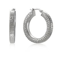 Серьги из белого золота Серьги из белого золота