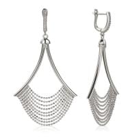 Серьги из белого золота (Флорентино - Collection Florentino)