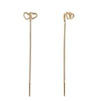 Золотые серьги-протяжки Золотые серьги-протяжки